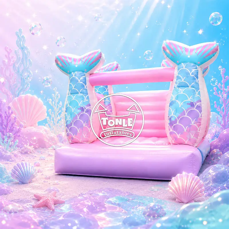 Custom Mermaid Inflatable bouncy castle Manufacturer — photo 1