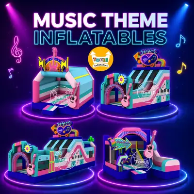 Rock Music Bounce House
